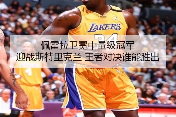 佩雷拉卫冕中量级冠军 迎战斯特里克兰 王者对决谁能胜出